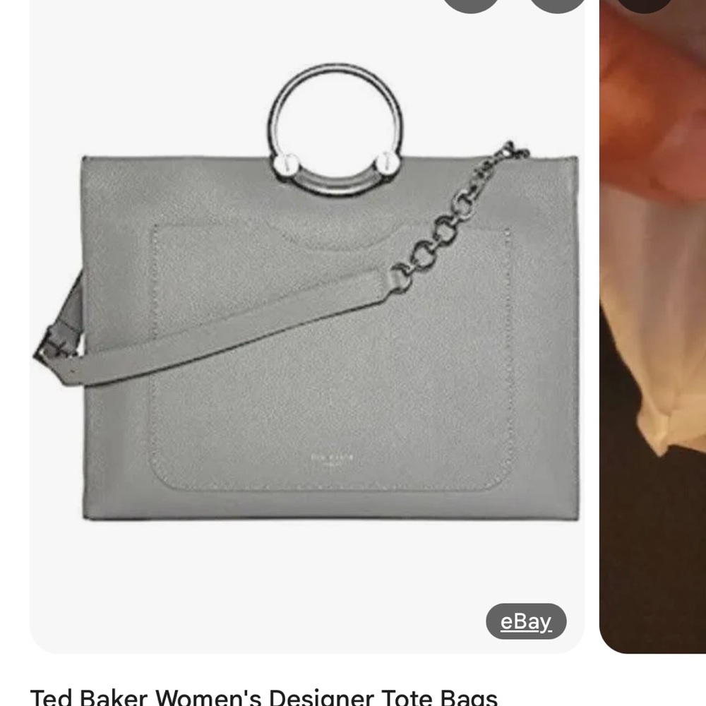 Ted Baker Gray Leather Tote
New item